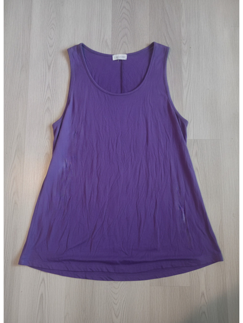 Lanace Purple Sleeveless A-Line Dress